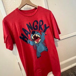 disney stitch hangry shirt mens medium